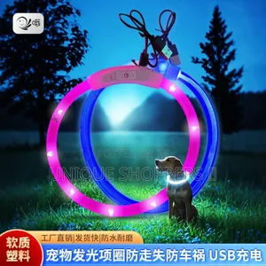 Rechargeable Light Up Pets Collars* Safety Rechargeable Led Dog Collar
