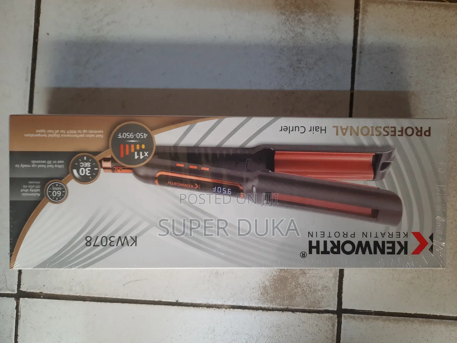 Curling Iron.Hair Straightener.Flat Iron. Kenworth Kw 3078 Curl.