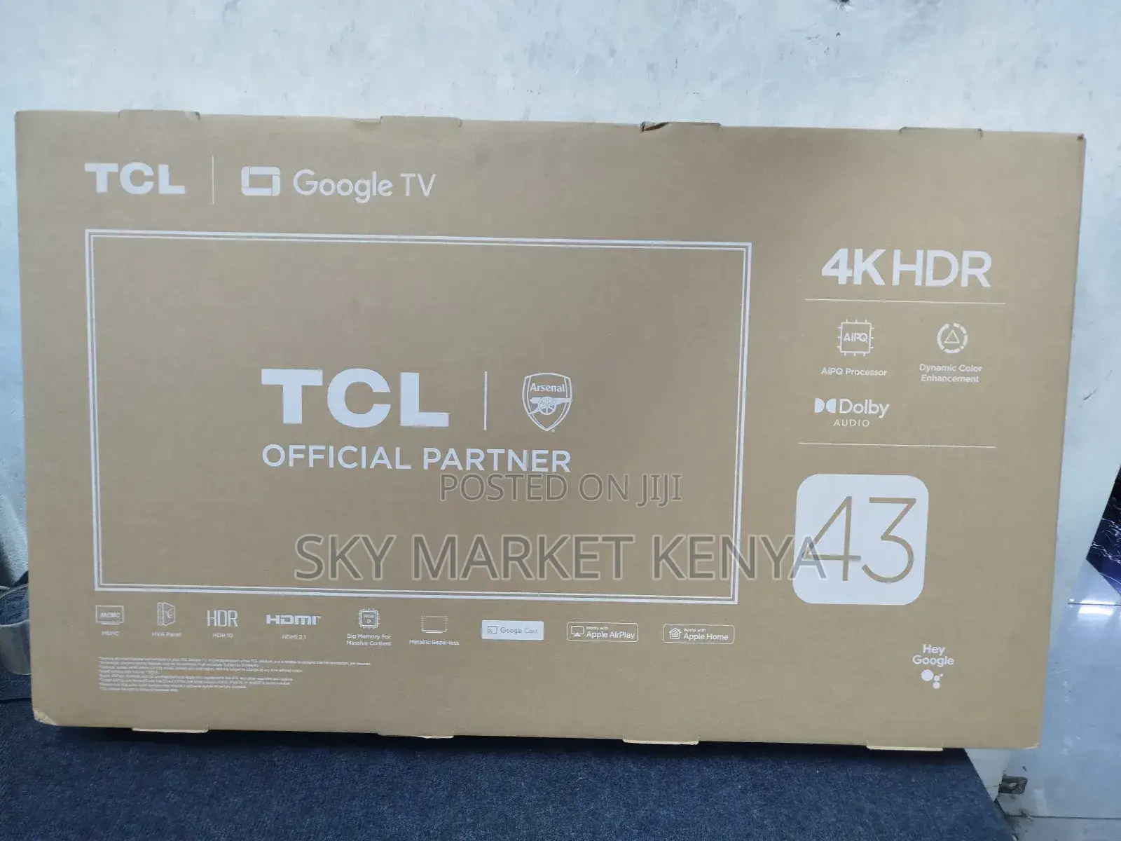 Brand New TCL 43 Inch HDR Tv