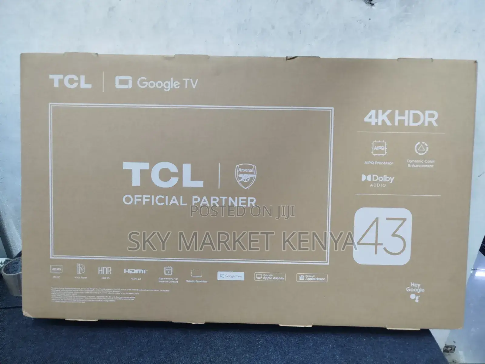 Brand New TCL 43 Inch HDR Tv