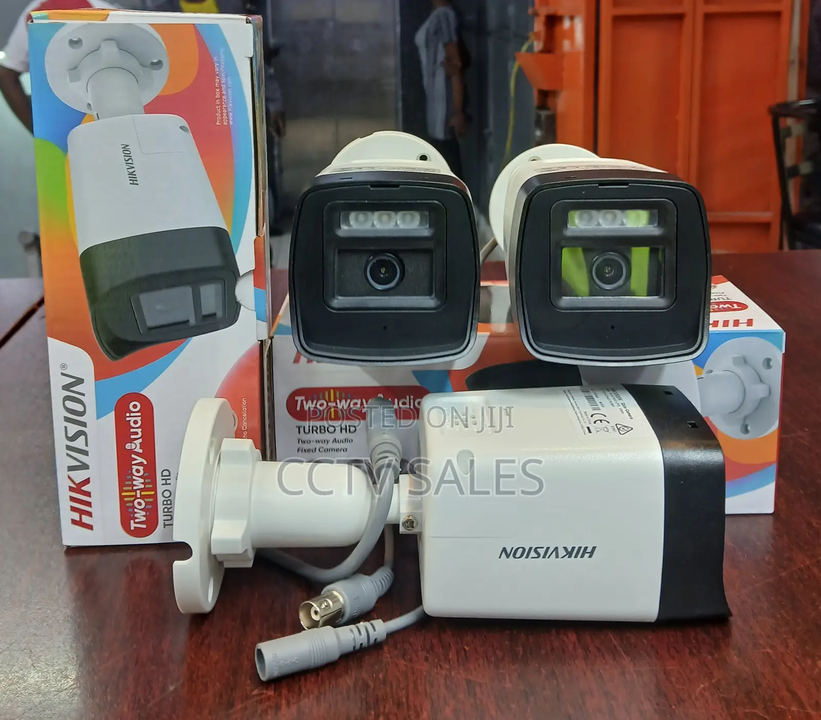 Two-Way Audio 2mp Full Color Ds-2ce16d0t-LPTS Bullet Camera