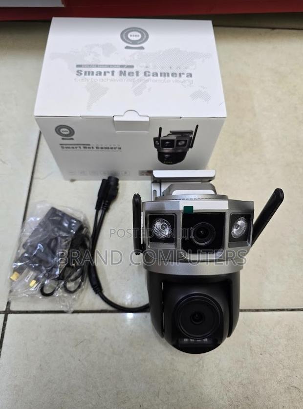 Dual Lens Wireless Wifi Dome PTZ Security CCTV Camera With Audio - main view
