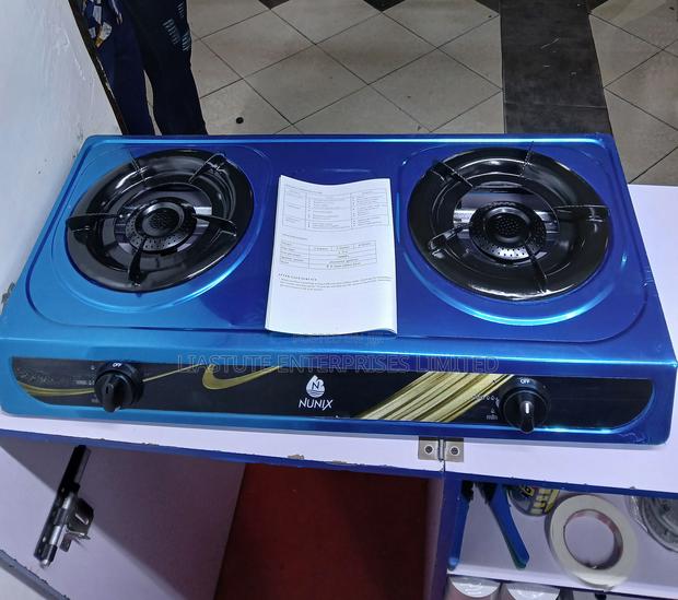 Nunix Iso-Certified 2-Burner Gas Stove