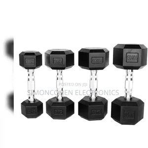 15kg Hexagon Dumbbells