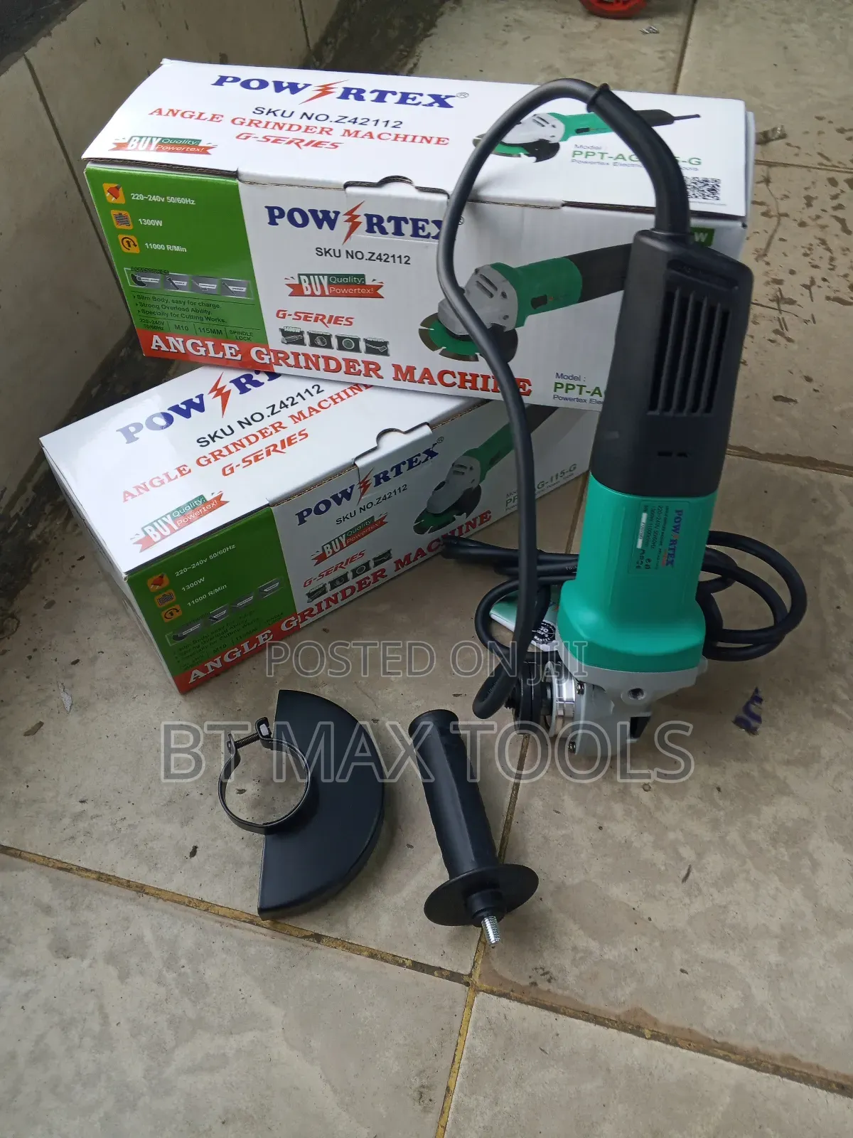 Powertex Angle Grinder Heavy Duty 1300w