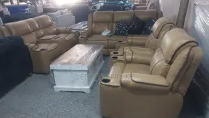 Artistic 7 Seater Semi Recliner Sofa Set 3,1,1,2