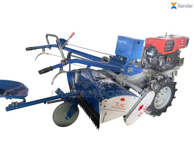 Commercial 16hp Diesel Walking Tractor With Accessories. - main view