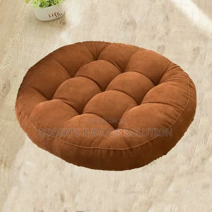 Modern Comfort Round Pillow Floor