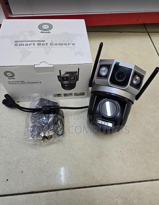 Smart Dual Lens PTZ Camera V380 Dual Lens Wifi Camera Dome