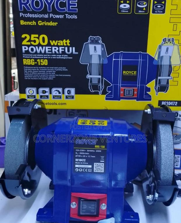 Royce 250w Bench Grinder/ 7" Bench Grinder