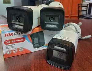 Hikvision Two-Way Audio Sound Recording Bullet Outdoor CCTV Camera