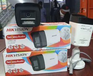 Full Range Distance Coverage Two-Way Audio Bullet Outdoor CCTV Camera