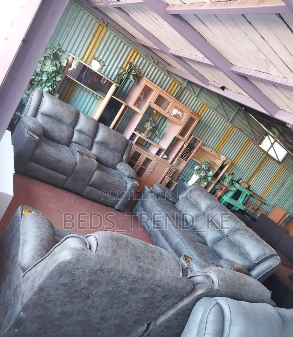 Futuristic 7 Seater Semi Recliner Sofa 1,1,2,3
