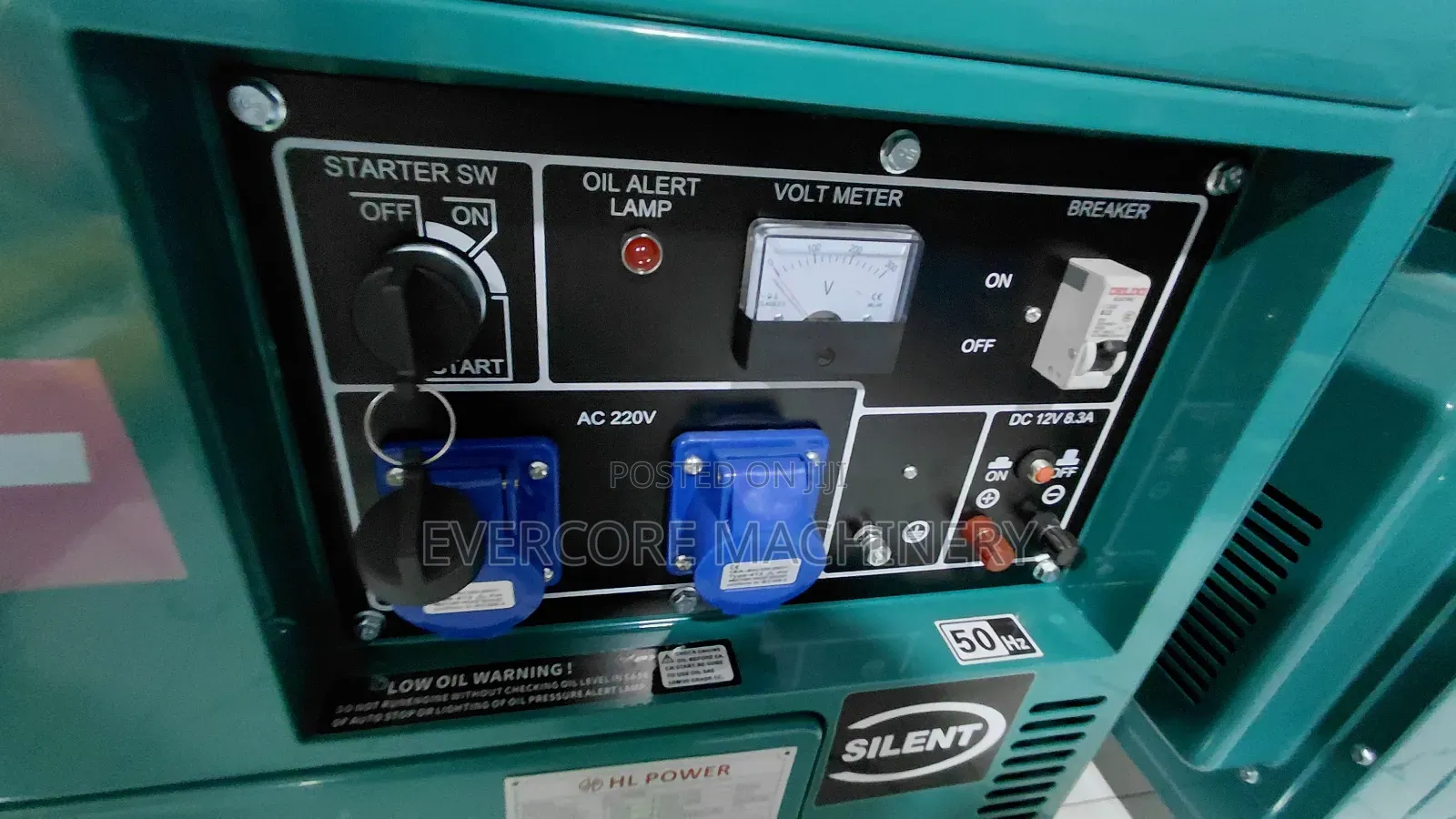 Hl Power 7.5kva Diesel Silent Generator Single Phase.