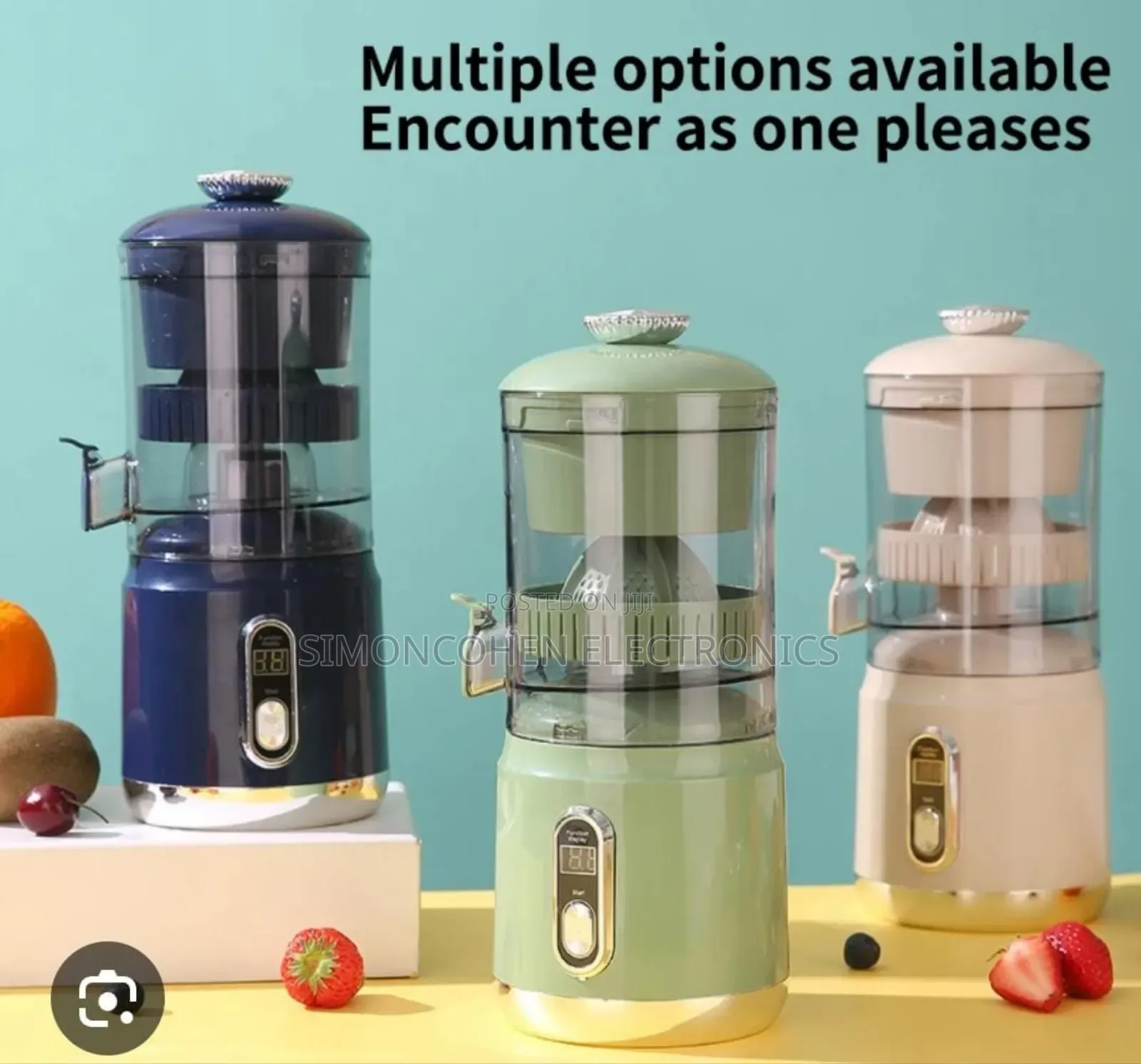 Wireless Electric Citrus Juicer