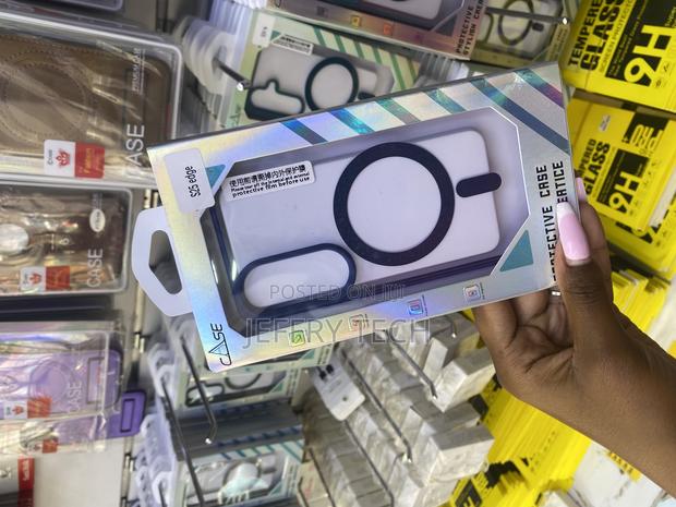 Mervy Magnetic Case for Samsung Galaxy S25 Edge 5g 6.7” -Blue - thumbnail 2