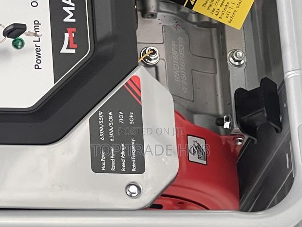 Heavy-duty Maxmech Petrol Generator 7kva Single Phase 50hz - thumbnail 2