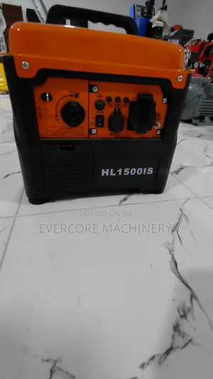 Super Silent Inverter Generator 1.5kva Petrol Engine.
