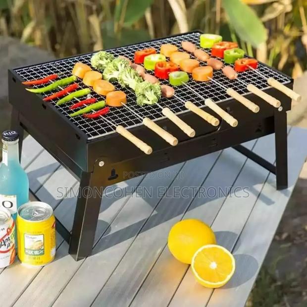 Foldable Portable Charcoal Grill - main view
