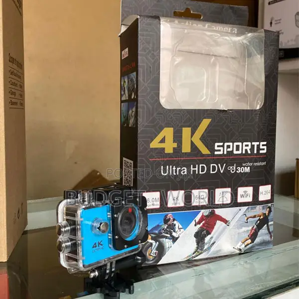 Waterproof, Wireless, and Adventure Ultra Hd Video at 30fps 170°
