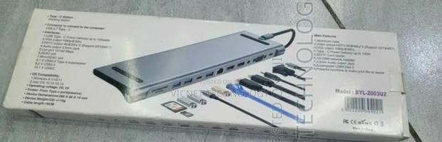 Hdmi,Vga,Usb 3.0,Lan,Audio,Sd and Pd 12 Ports Usb C Docking Station