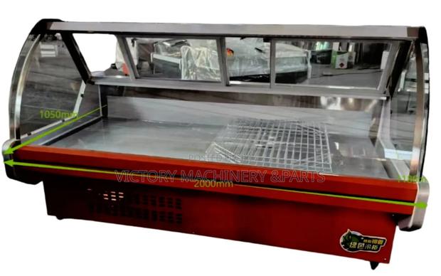 Meat Display 2m - main view