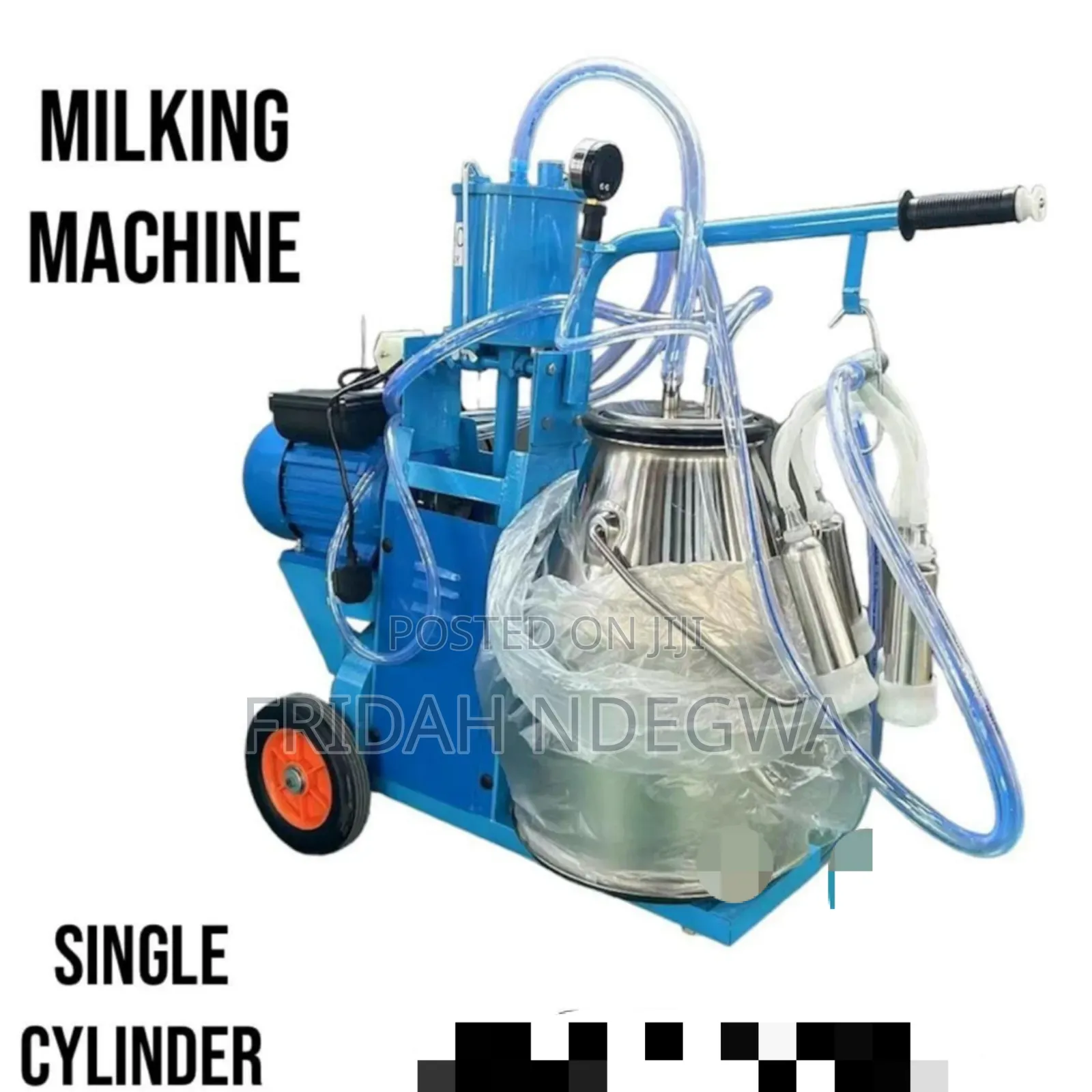 Milking Machine Double Cylinder