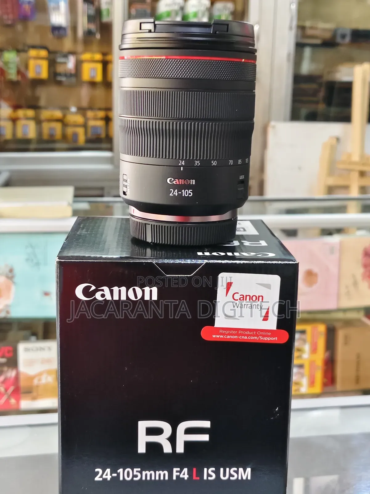 Canon Rf 24-105mm F/4l Is Usm Lens