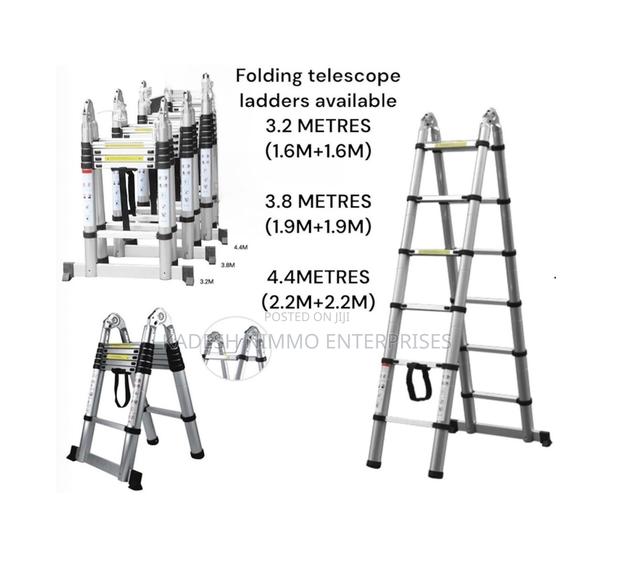 Strong Aluminium 2.8m+2.8m Extension Ladder