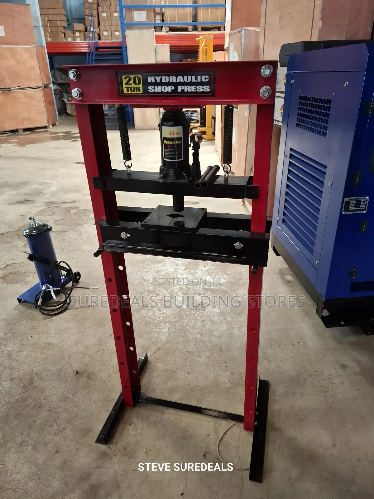 20-Ton Hydraulic Shop Press