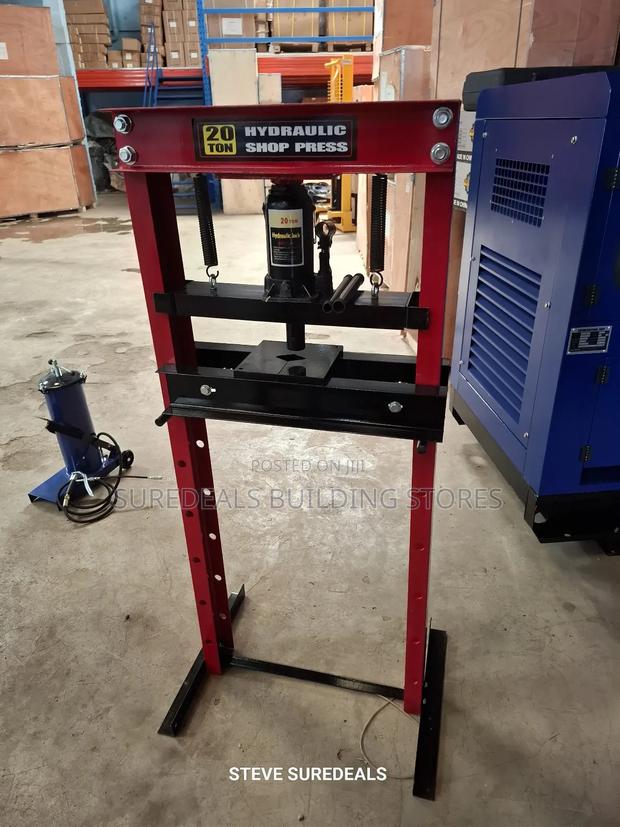20-Ton Hydraulic Shop Press - thumbnail 2