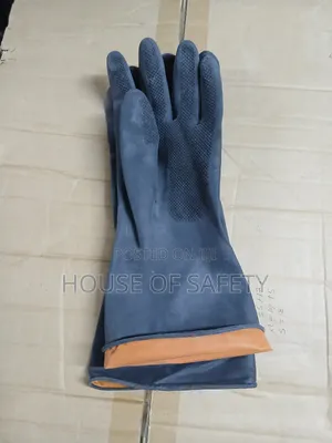 Chemical Resistant Dotted Safety Gloves