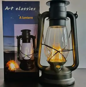 Solar Vintage Big Lantern Art Classics - Electric Solar Charger
