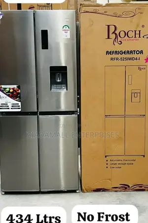 Roch 434l Capacity Four Door Fridge RFR-525-Iwd4-1 Side Side