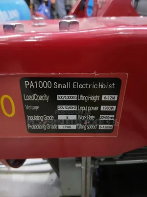 Reliable Electric Chain Hoists 500kgs/1000kgs