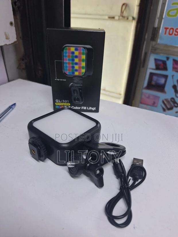 Rechargeable RGB Fill Light for Phone and Laptop - main view