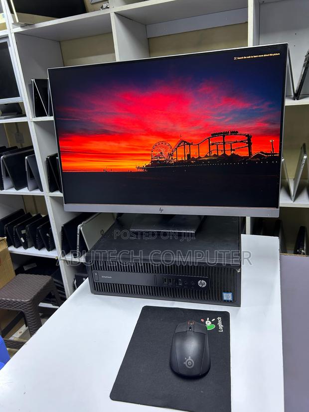 Desktop Computer HP EliteDesk 800 8GB Intel Core I5 HDD+SSD 256GB - main view