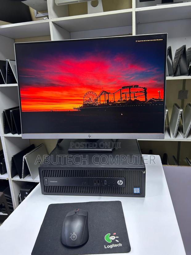 Desktop Computer HP EliteDesk 800 8GB Intel Core I5 HDD+SSD 256GB - thumbnail 2
