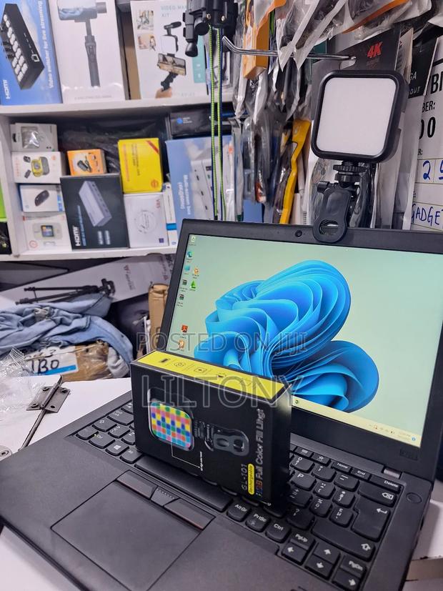 Rechargeable RGB Fill Light for Phone and Laptop - thumbnail 2