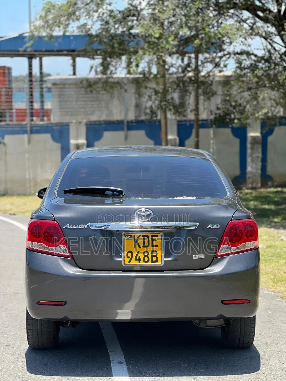 Toyota Allion 2014 Gray