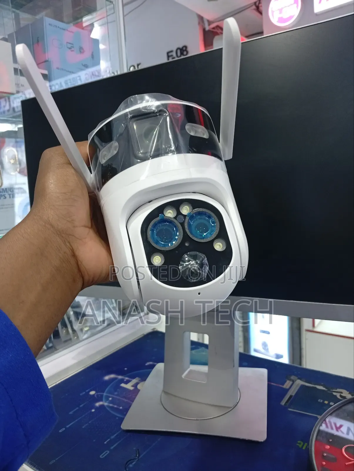 Quality New 4g Ubox Solar Camera With Optical Zoom