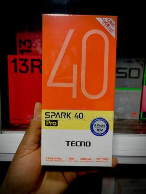 New Tecno Spark 40 Pro 128 GB Black