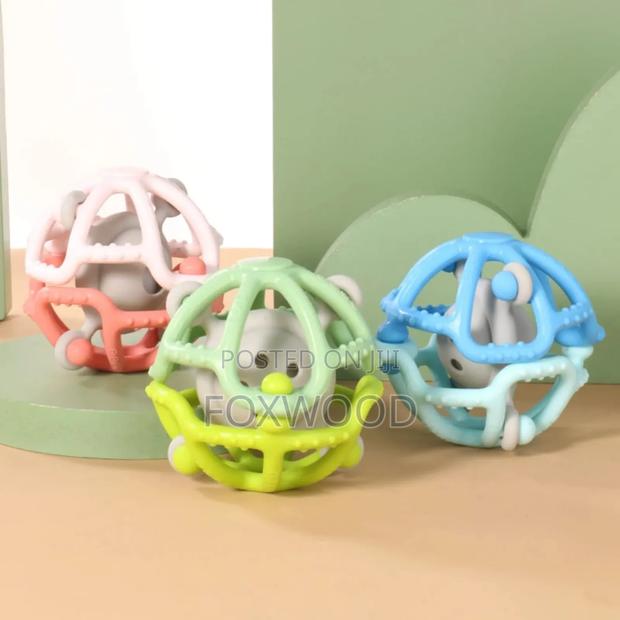 Silicone Teething Toys, - thumbnail 3