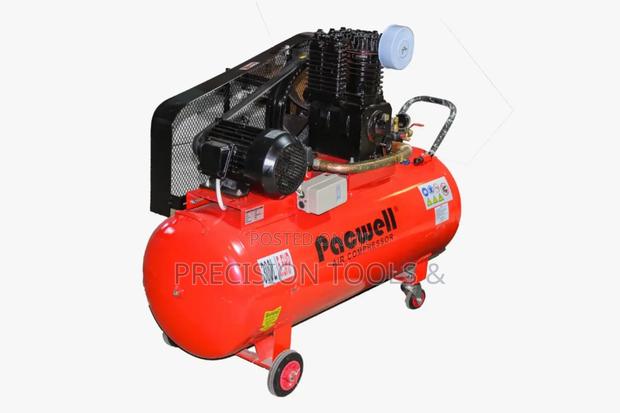 Pacwell Air Compressor 300l 12.5bar 5.5hp Ø55mmx1; Ø105mmx1 380v/50hz
