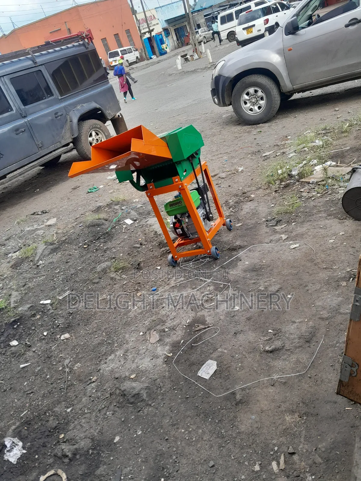 High-Speed Petrol Chaff Cutter