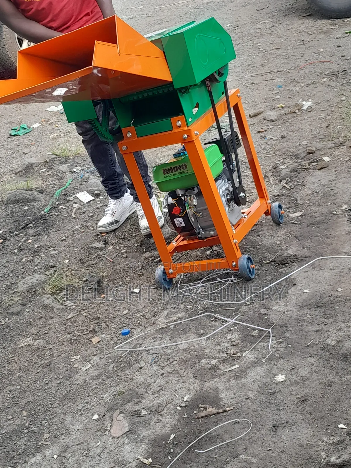 High-Speed Petrol Chaff Cutter