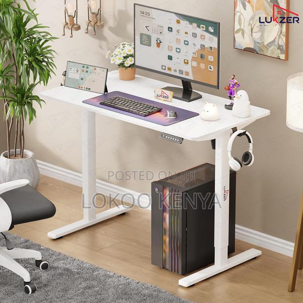 Standing Desk: Motorized Adjustable Standing Workstation - thumbnail 2