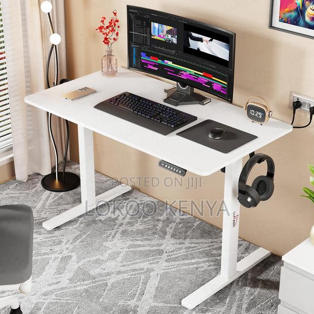 Standing Desk: Motorized Adjustable Standing Workstation - thumbnail 4