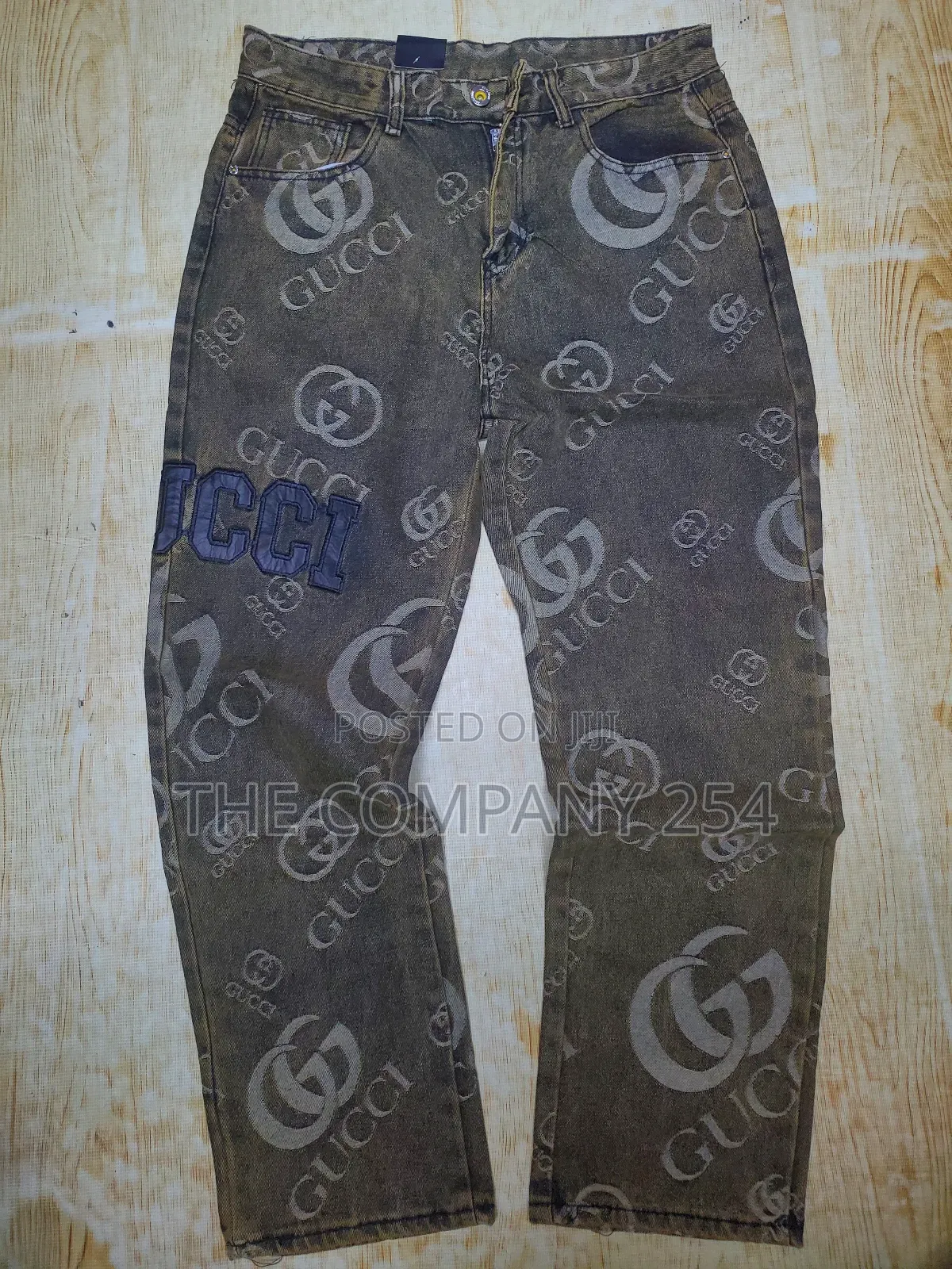 Quality Denim Designer Casual Printed Jeans