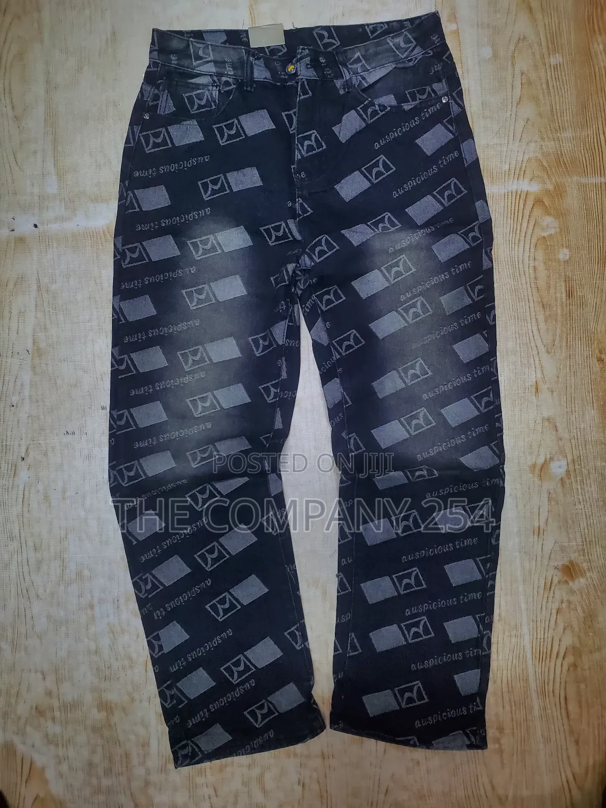 Quality Denim Designer Casual Printed Jeans